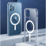 COQUE MAGSAFE KC01 POUR IPHONE 13 PRO MAX SILICONE TRANSPARENT