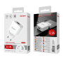 Prise secteur + câble micro USB - Blanc