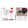 Prise PD 45W + Cable Type-C vers Type-C  Noir